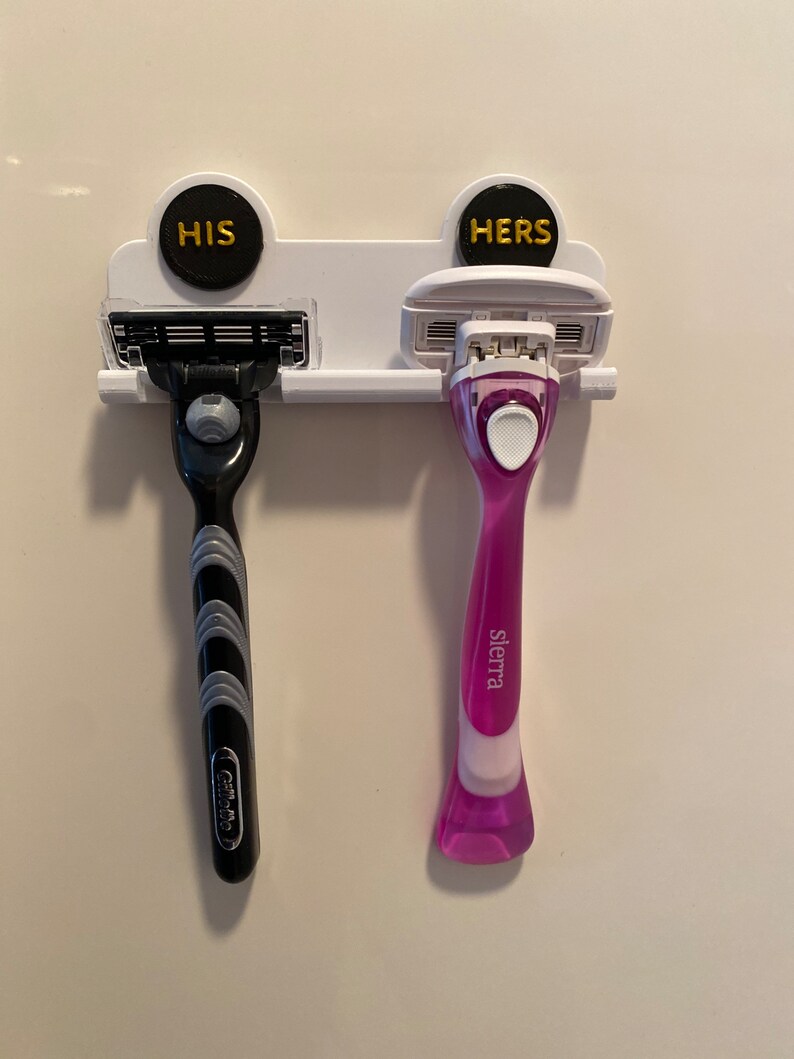 Double Razor Storage Holder - Etsy