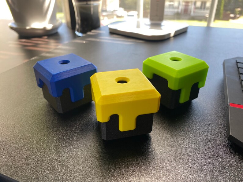 Paint Drip Apple Pencil Holder Etsy