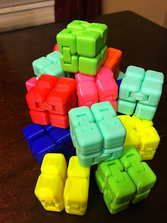 pakke mangfoldighed liberal Infinity Cube Fidget Toy - Etsy