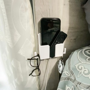 Phone Remote Control Charging Wall Holder Caddy
