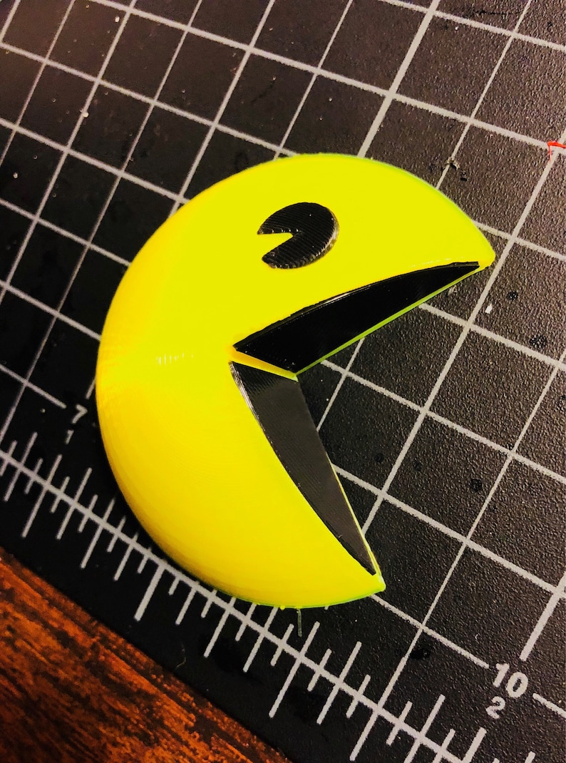 Magnet Pacman Vintage Arcade Pac-man Inspired Magnet - Etsy