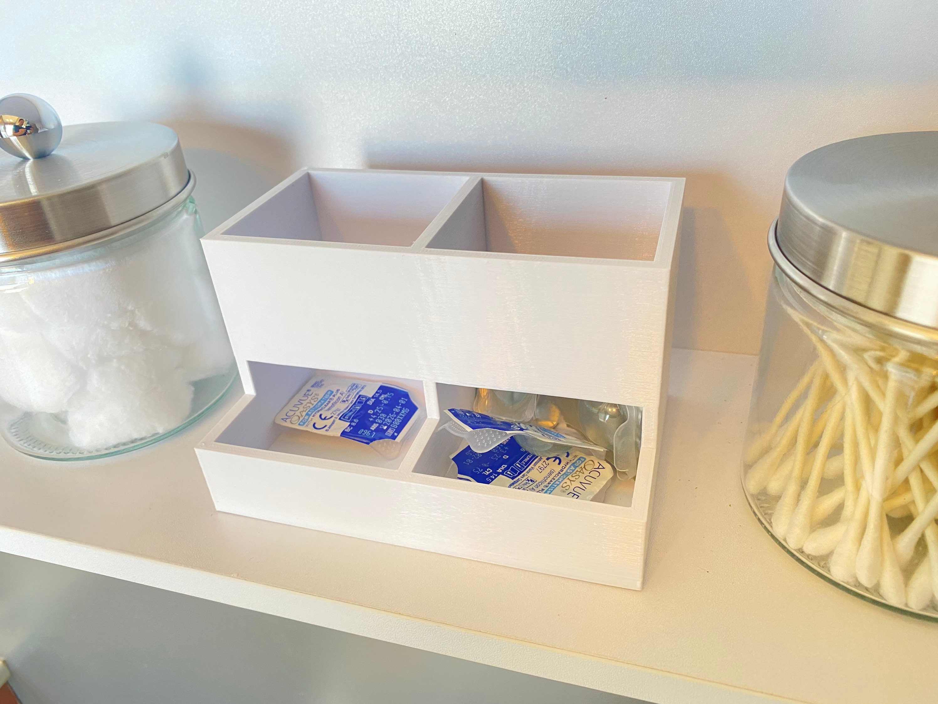 Contact Holder Storage Dispenser Tray 