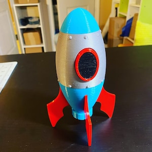 Rocket Emoji Rocket Ship Decor