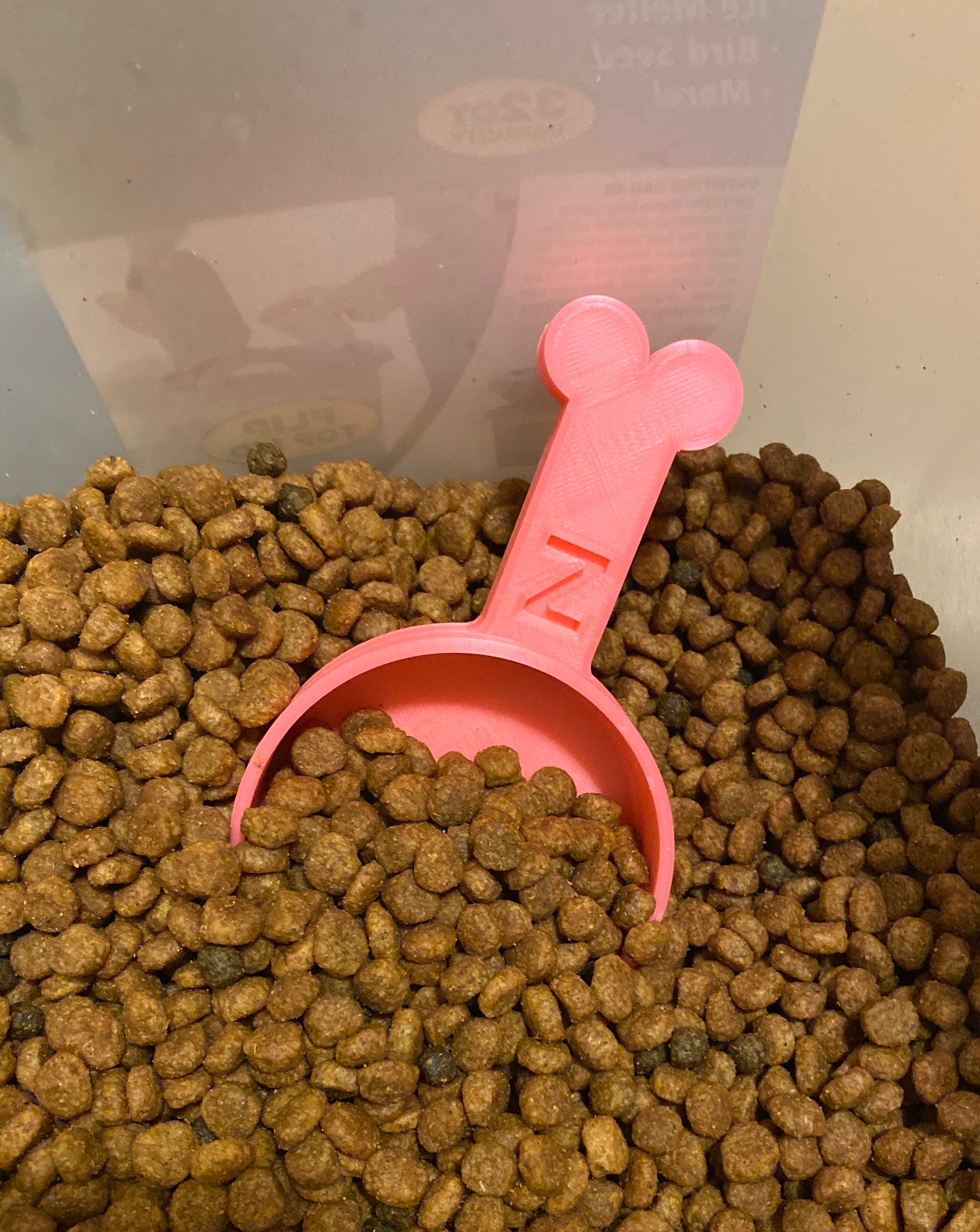 Heldig Pet Food Spoon Plastic Measuring Cup and Spoon SetB 