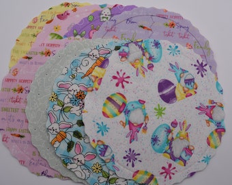 Easter Fabric Candle Mat | Decorative Fabric Mat | Candle Trivet