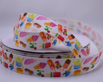 7/8 Popsicle Grosgrain Ribbon | 7/8 Decorative Ribbon | 7/8 Grosgrain Ribbon