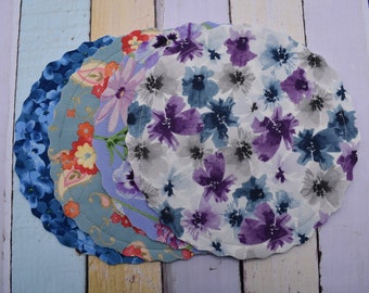 Floral & Spring Summer Fabric Candle Mat | Decorative Fabric Mat | Candle Trivet