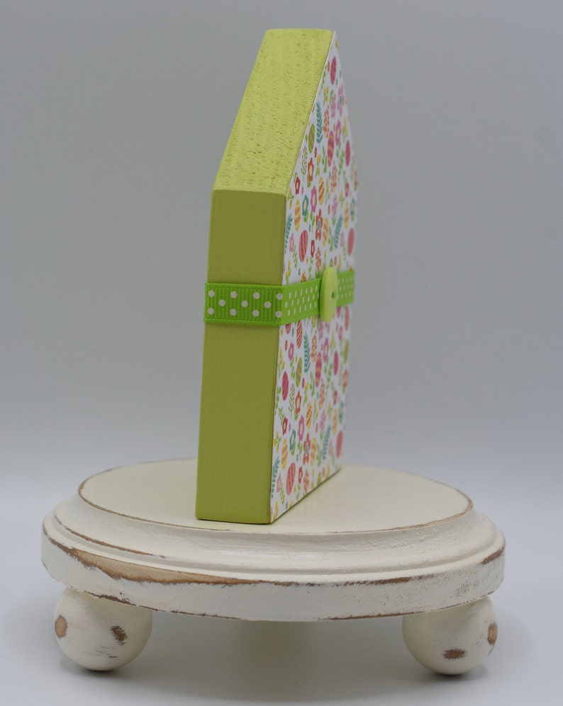 Mini Wood House Rae Dunn Inspired Patterned Wood House Farmhouse Decor Tiered Tray Decor