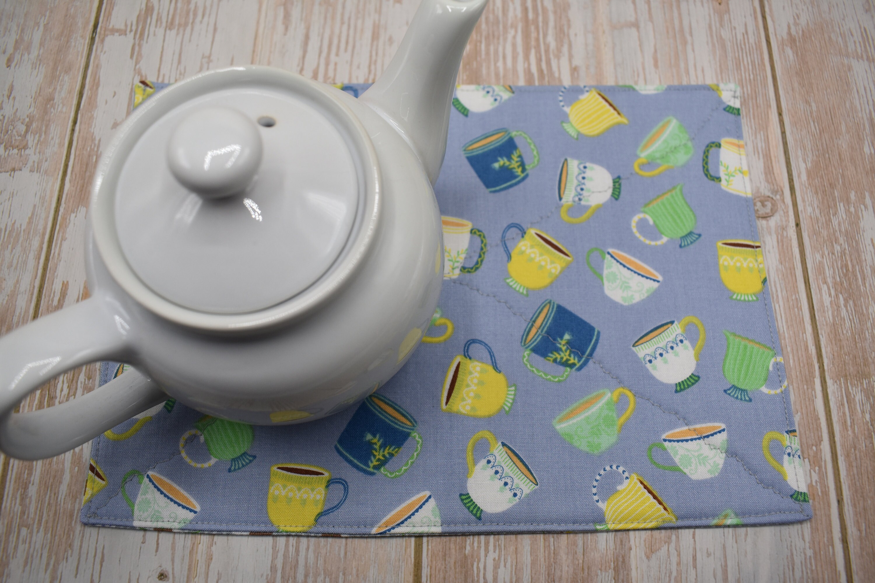 Fabric Teapot Mat Teapot Mat Teapot Trivet Etsy UK