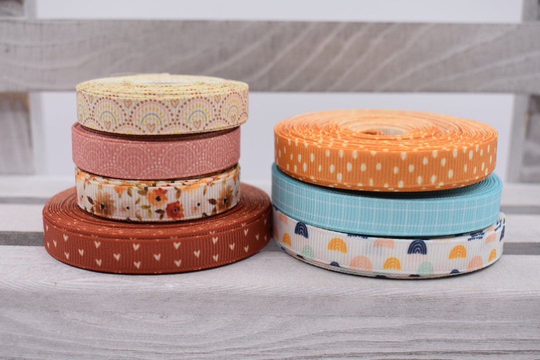 3/8 BOHO Simple Grosgrain Ribbon 3/8 Decorative Ribbon 3/8 Grosgrain ...