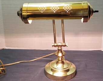 pink bankers lamp