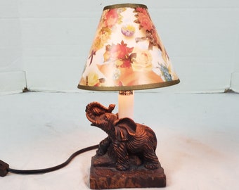 Kleine Olifant Mini Tafel Accent Lamp Nachtlampje 10" Hoog