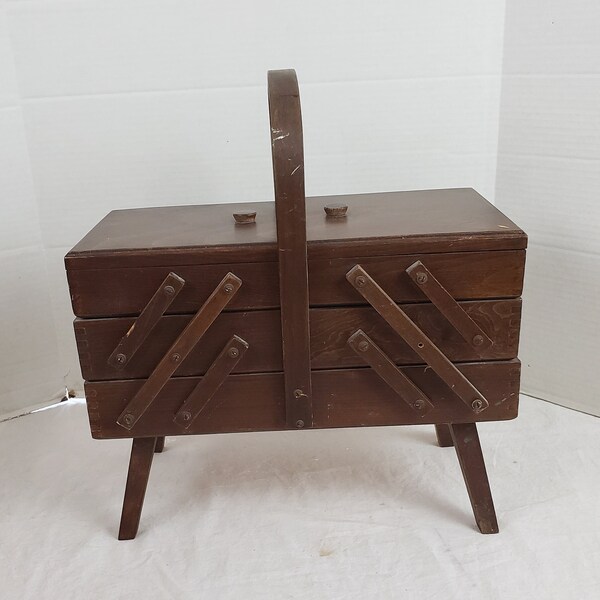 Vintage Sewing Box Etsy