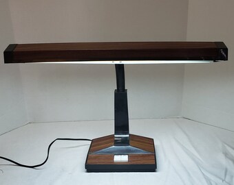 vintage fluorescent desk lamp
