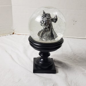 Snowman Snow Globe Water Globe Battery Operated Lights up 12 - Etsy