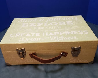 small decorative suitcase