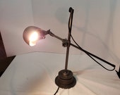 Vintage Industrial Modern Wall Lamp Sconce Brass Adjustable Swing Arm Metal Wall Fixture