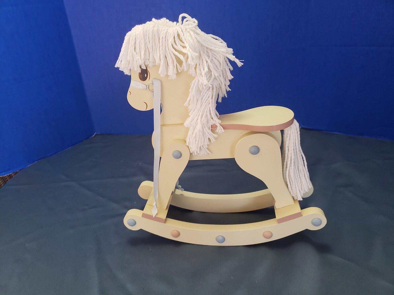 Handmade wood rocking horse Table Top 14 x 12 Etsy