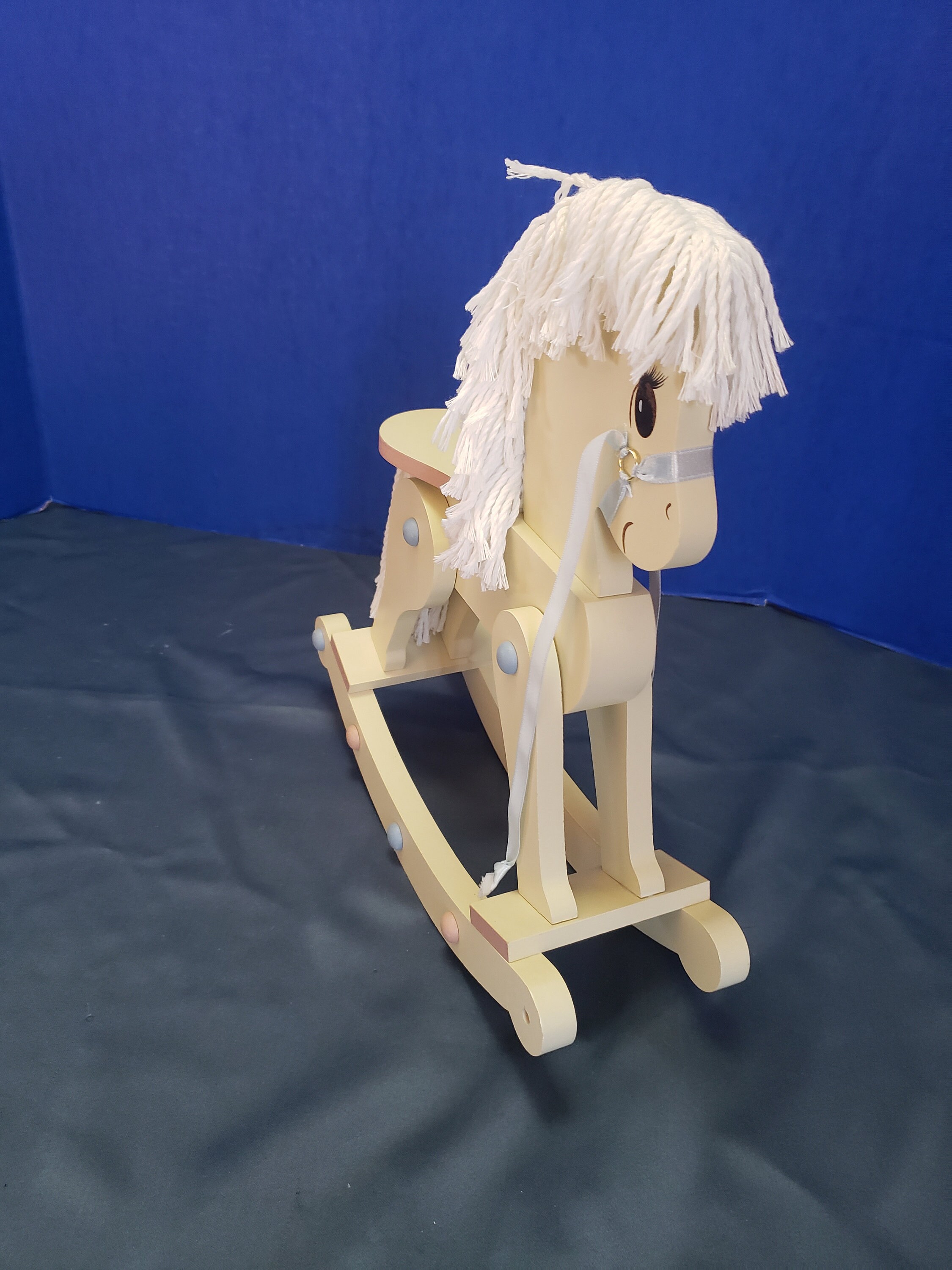 Handmade wood rocking horse Table Top 14 x 12 Etsy