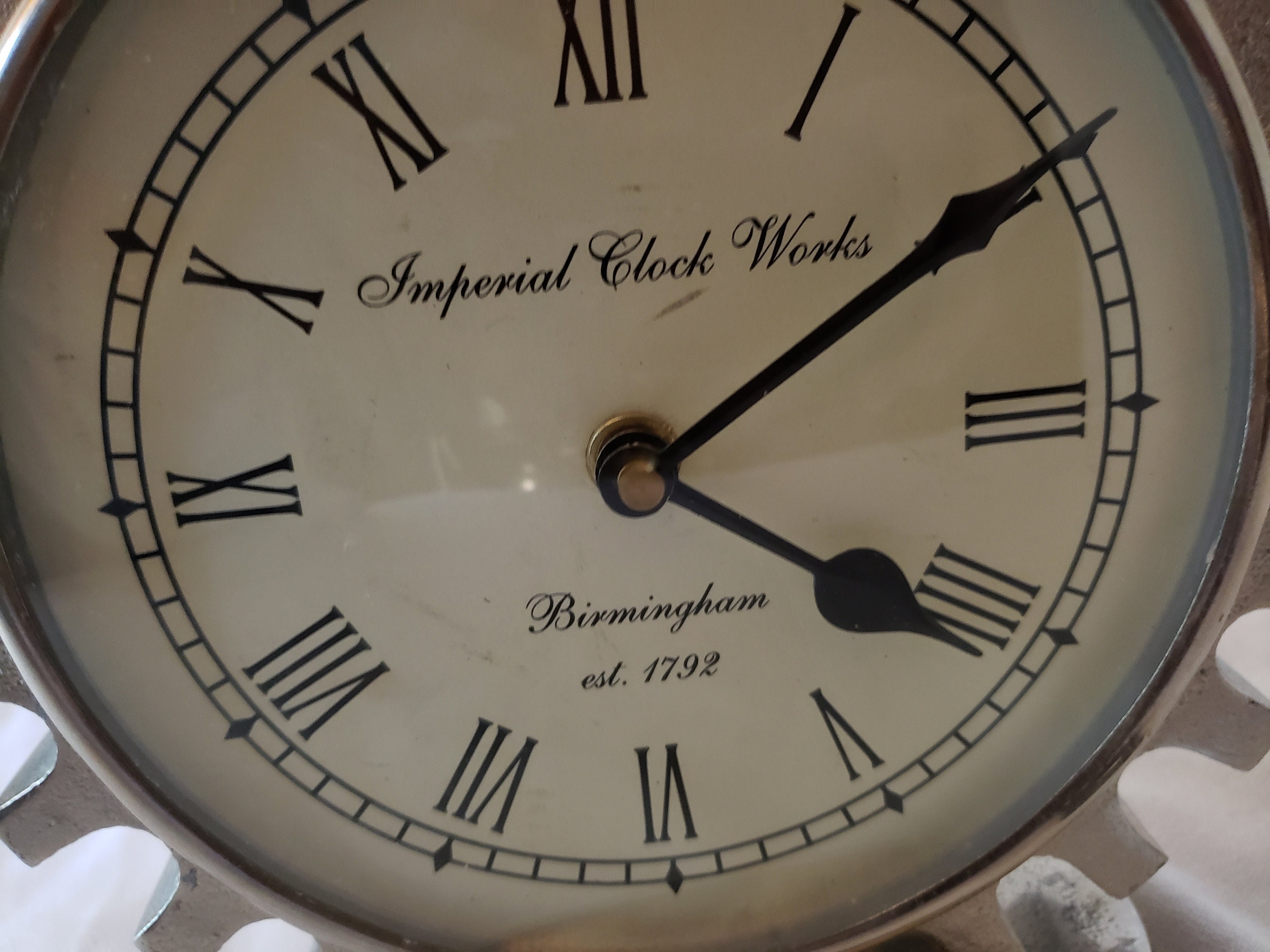 Vintage Imperial Clock Works Birmingham Est. 1792 Working Etsy