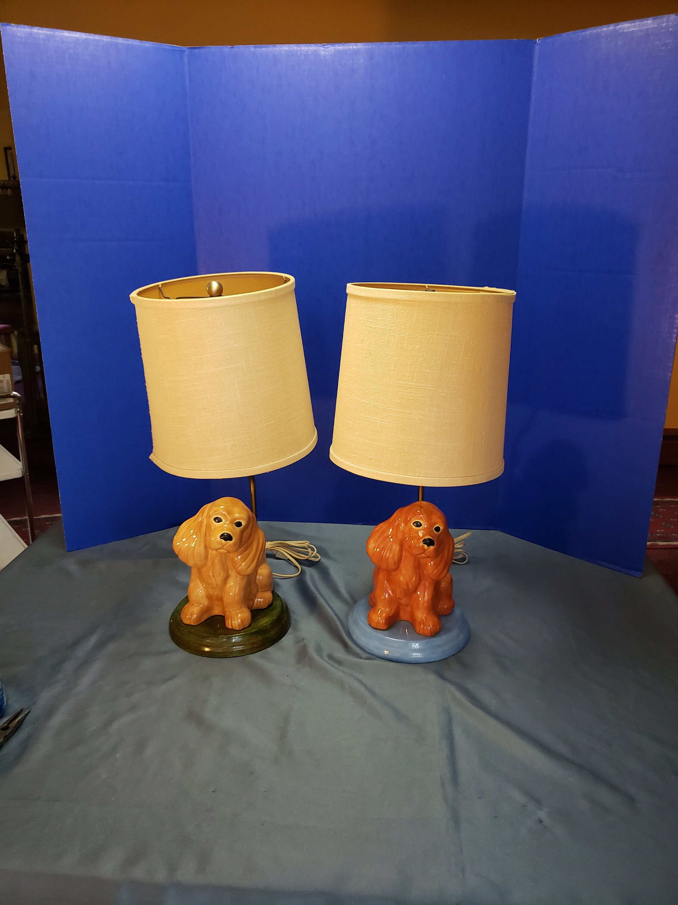 Spaniel lamp deals