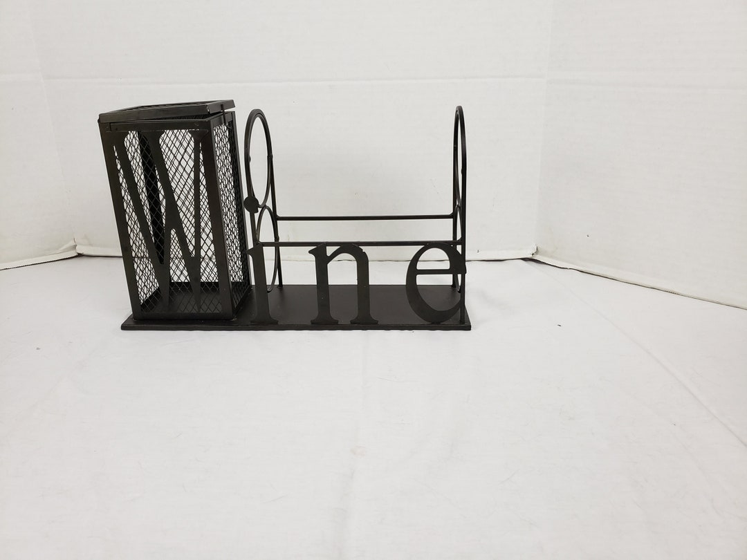 Wine Bottle and Cork Holder 14 X 8.5 X 4 Etsy UK