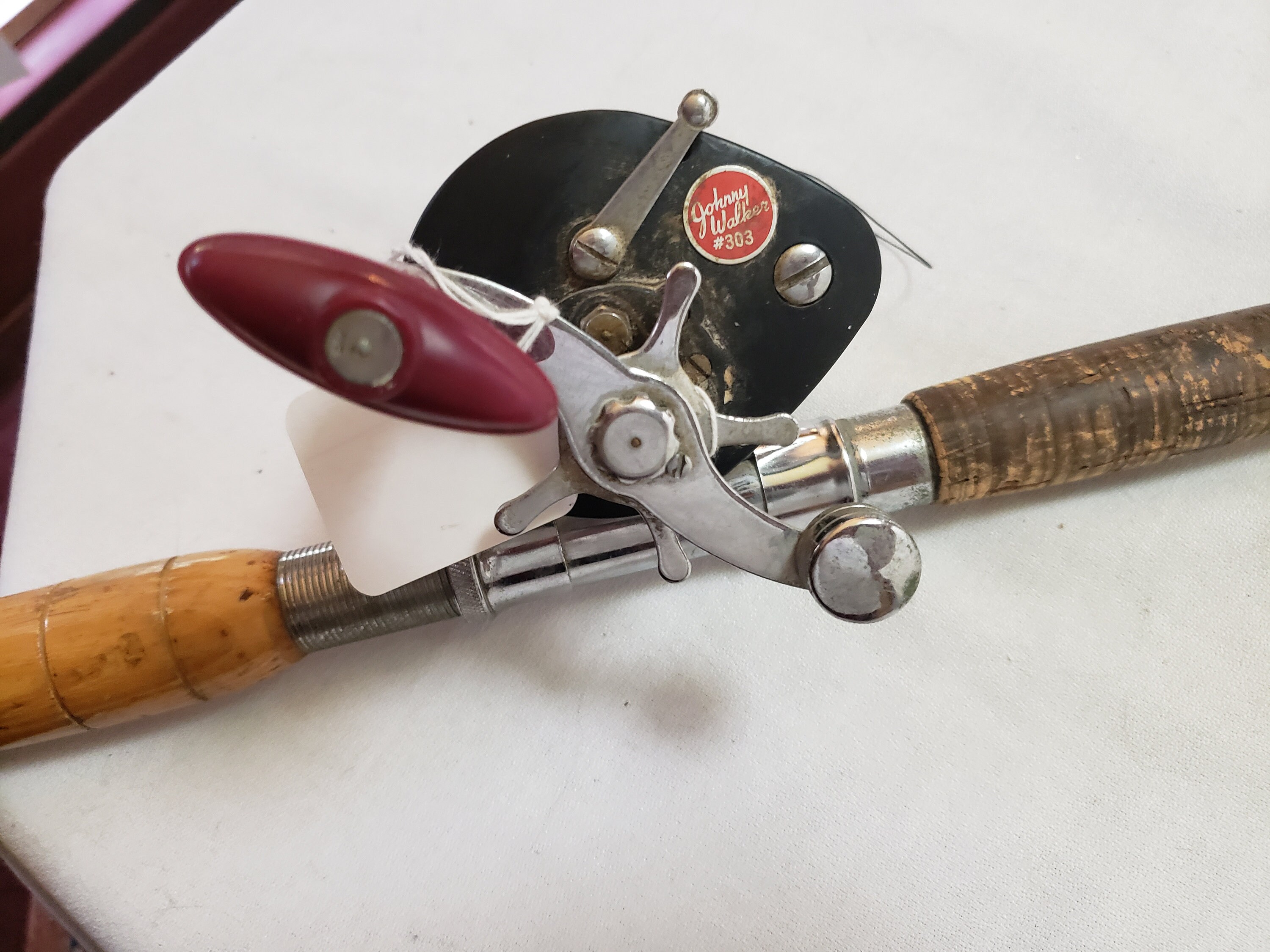 Vintage Shakespeare 5" 6" Fishing Rod No. SS-190 and Johnny Walker No. 303  Fishing Reel - Etsy Ireland