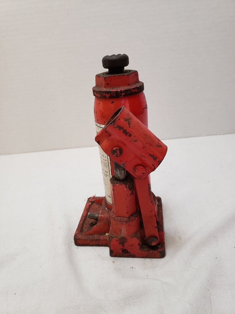 Vintage Antique Car Jack Chevy Dodge Ford Crank Bottle Jack 4 | Etsy