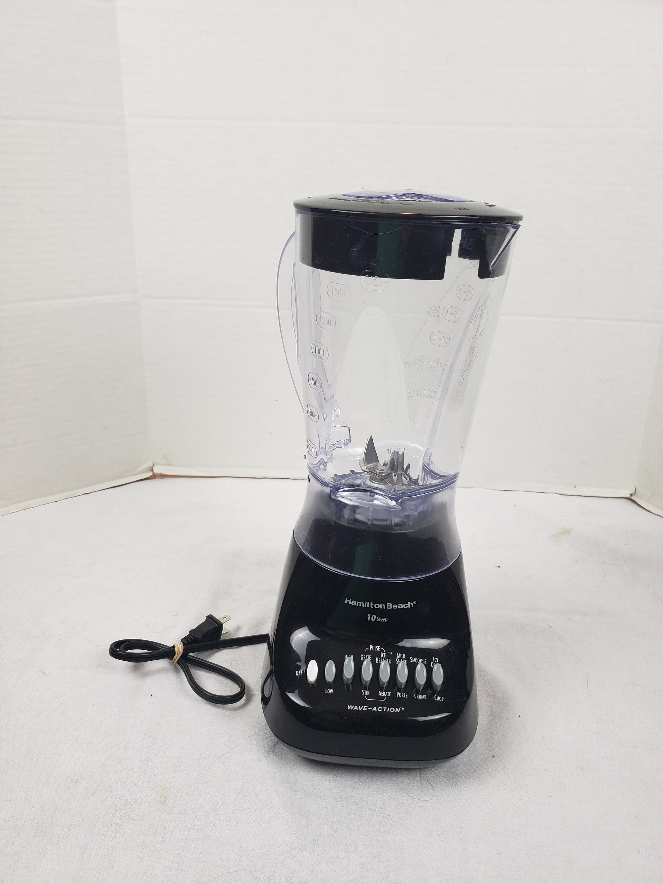 Blender Black and Decker 10 Speed Push Button Gray BL2013GG 