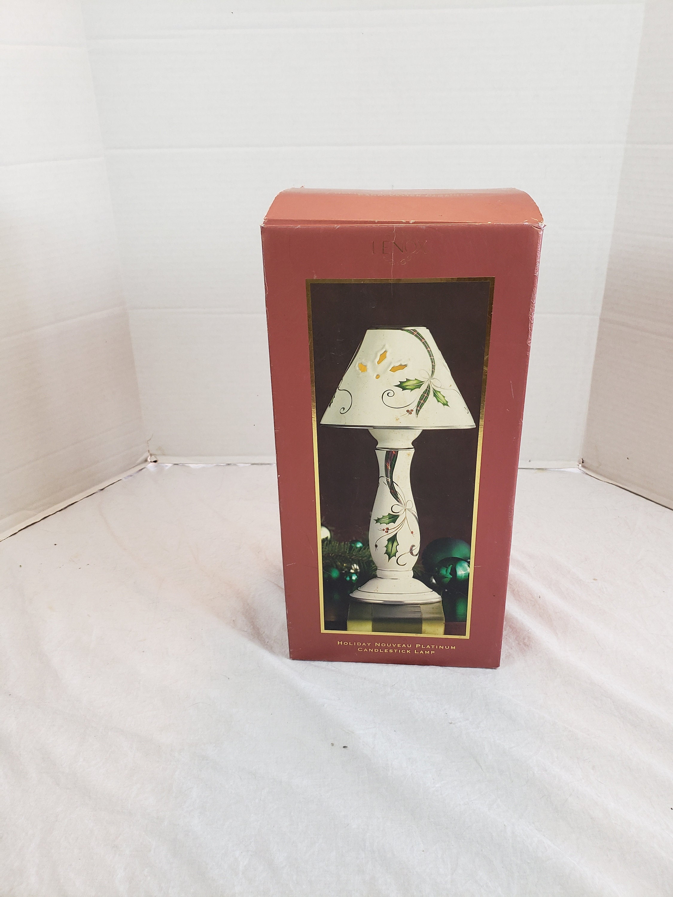 Lenox holiday cheap candlestick lamp
