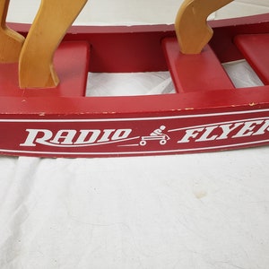 Radio Flyer Wooden Rocking Horse Model 430 34x 21x 10 image 3