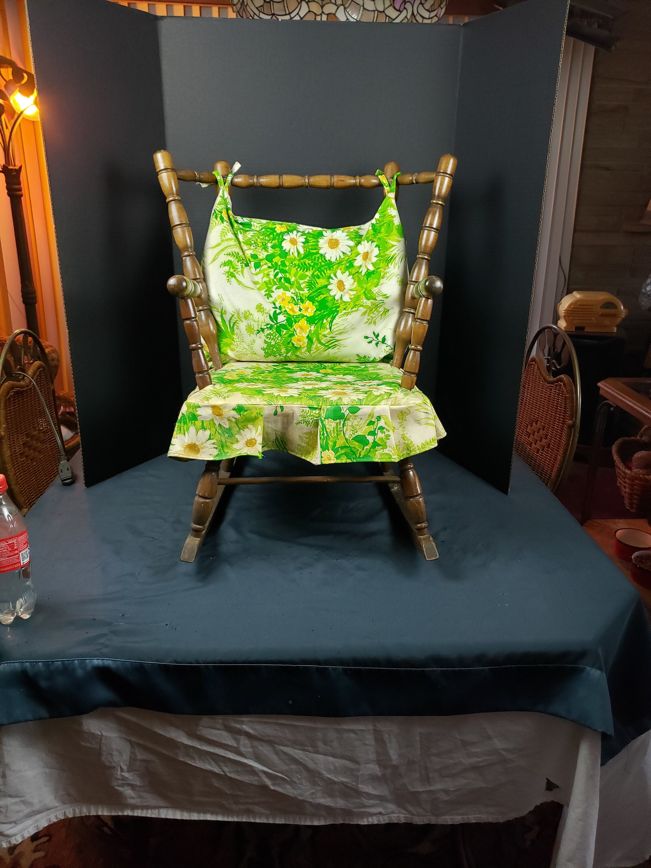 Rocking Chair Cushion Sunflower Etsy
