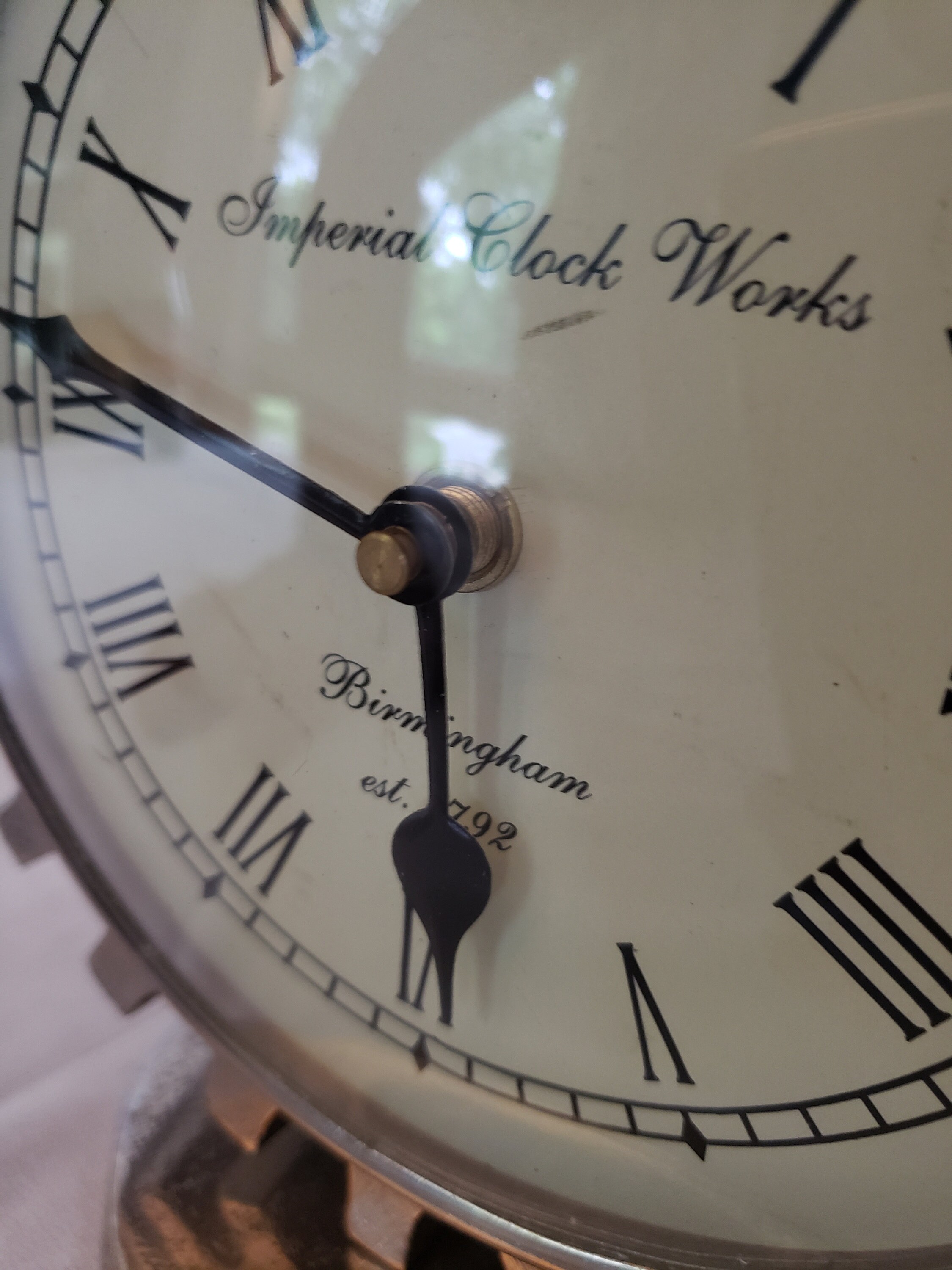 Vintage Imperial Clock Works Birmingham Est. 1792 Working Etsy