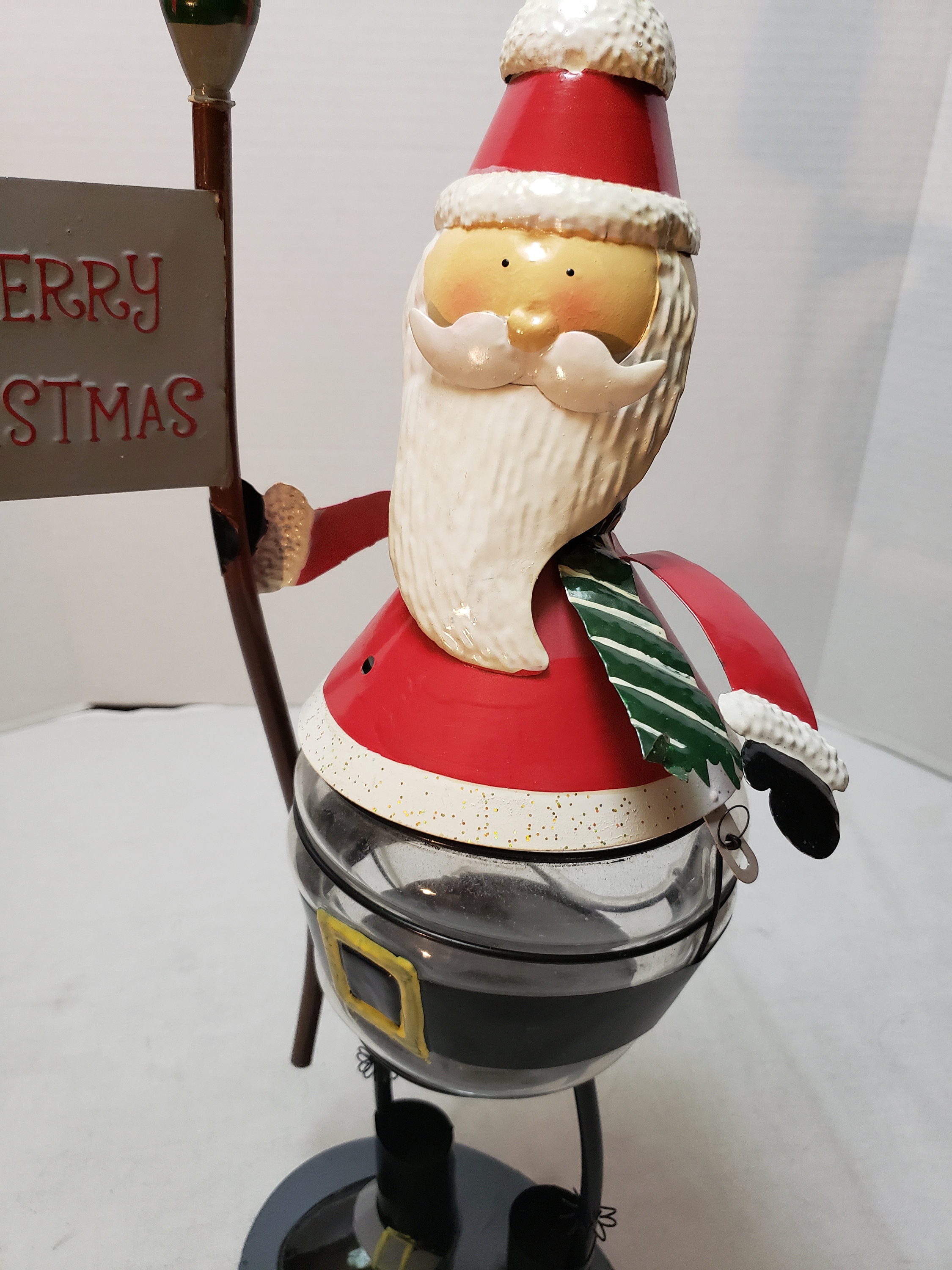 Vintage Santa Christmas Votive Candle Holder 19 Etsy