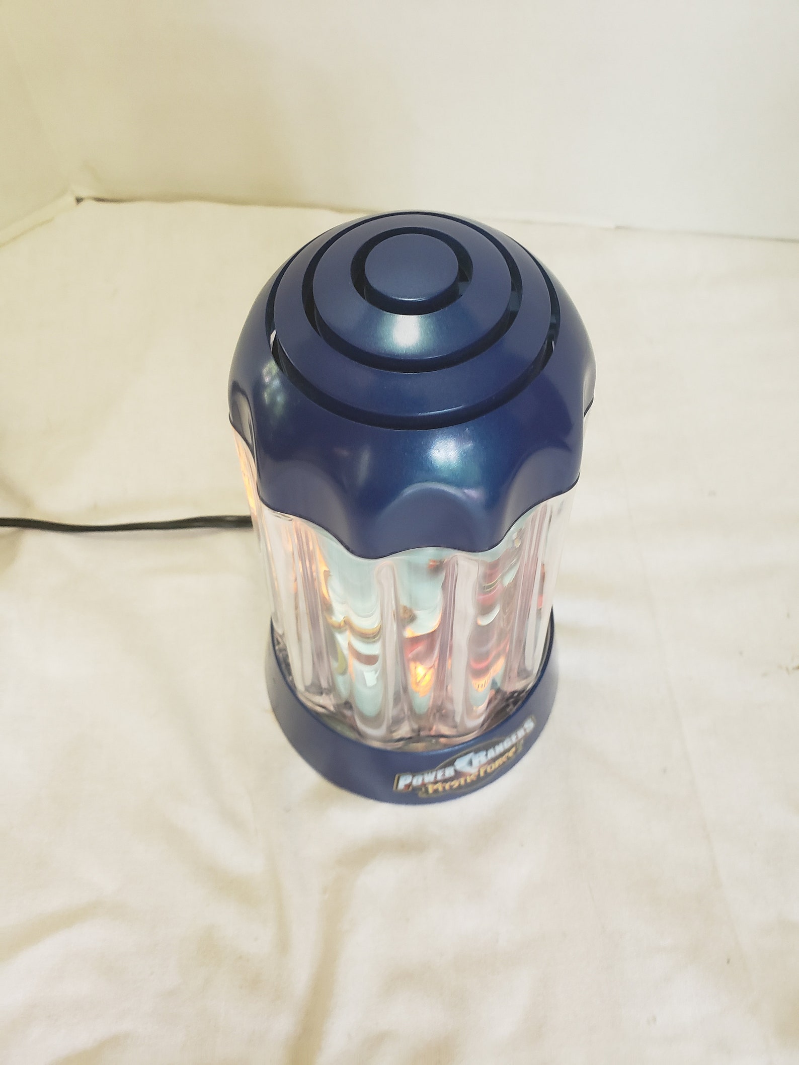 Spencers Revolving Motion Lamp Moving Power Rangers Mystic Etsy