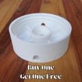 Hybrid WIDE MOUTH Mason Jar and Soda Pop Bottle Adapter for self watering microgreen grower, , 16.9 oz plastic pop bottle