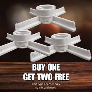 Soda pop bottle adapter for self watering microgreen grower