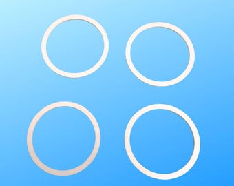 Adjustment rings for microgreen grower, set of 4