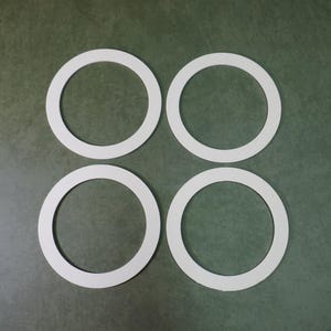Adjustment rings for microgreen grower, set of 4