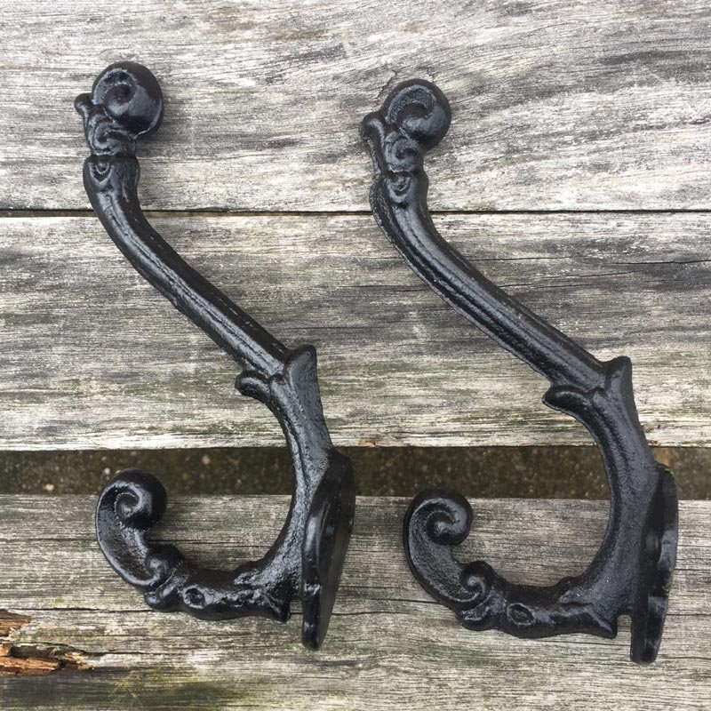 Vintage Style Cast Iron Wall Coat Hooks Antique Hat Hook Hall - Etsy Canada