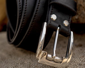 genuine full leather, mens leather belt, custom leather belt, leather strap, womens leather belt, unisex