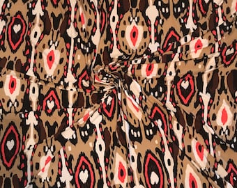 Abstrakter Jersey Print.Abstrakt / Abstrakter Druckstoff/Druckstoff/Kleidung stricken Stretch Jersey Strickstoff. ITY gestrickt