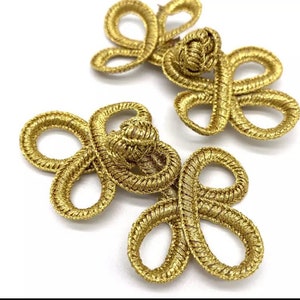 5 Pairs Handmade Beaded Chinese Frog Closures Buttons Knot Fastener for Cheongsam Tang Suit Traditional  Decor Buttons