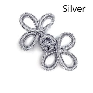 5 Pairs Handmade Beaded Chinese Frog Closures Buttons Knot Fastener for Cheongsam Tang Suit Traditional  Decor Buttons