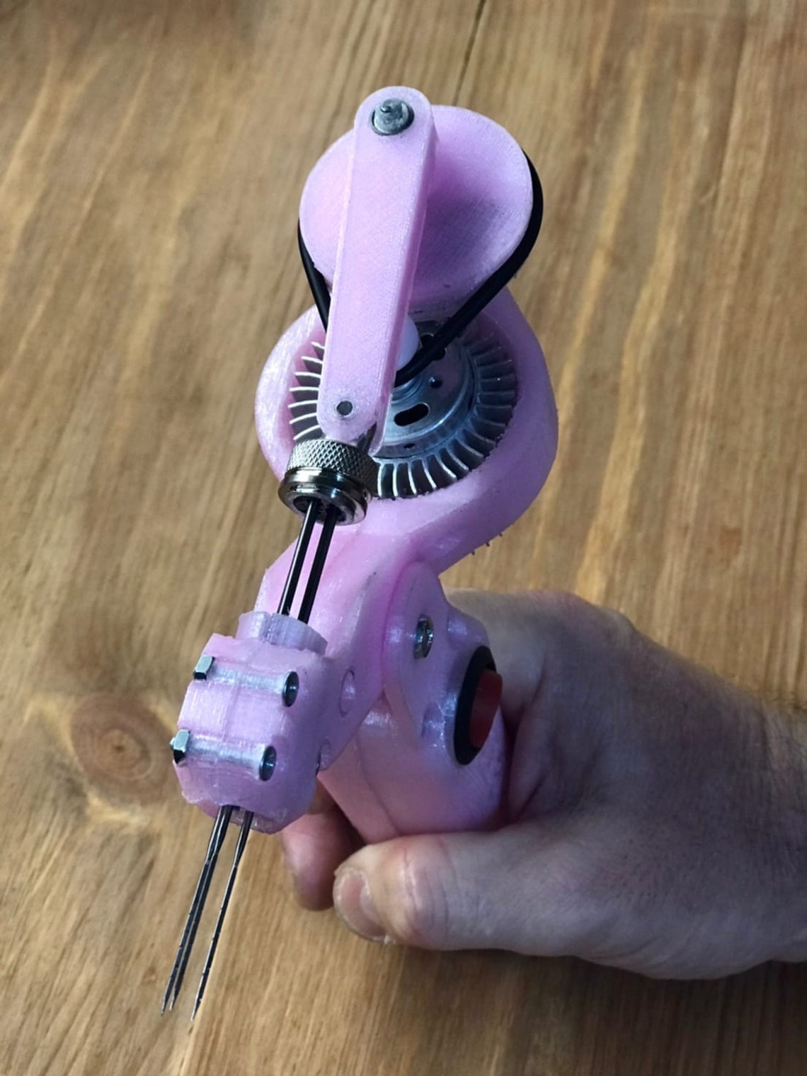 Felt machine with 321 needles and speed control. I make it Etsy