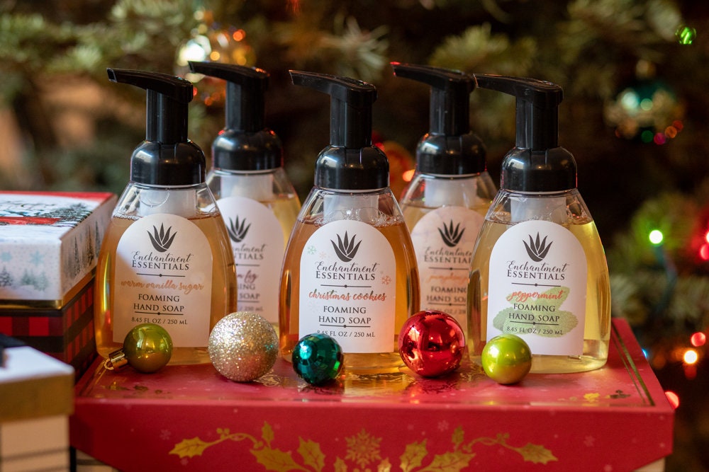 Christmas Hand Soap, Natural Foaming Soap, Holiday Hand Soaps, Christmas  Soap, Foaming Hand Soap, Liquid Hand Soap, Natural Hand Soap 