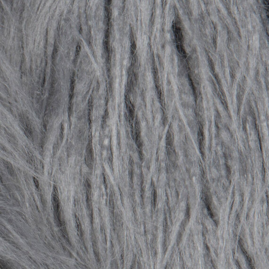 Grey Llama Fabric Faux Fur Fabric Sheepskin Fabric With Long | Etsy