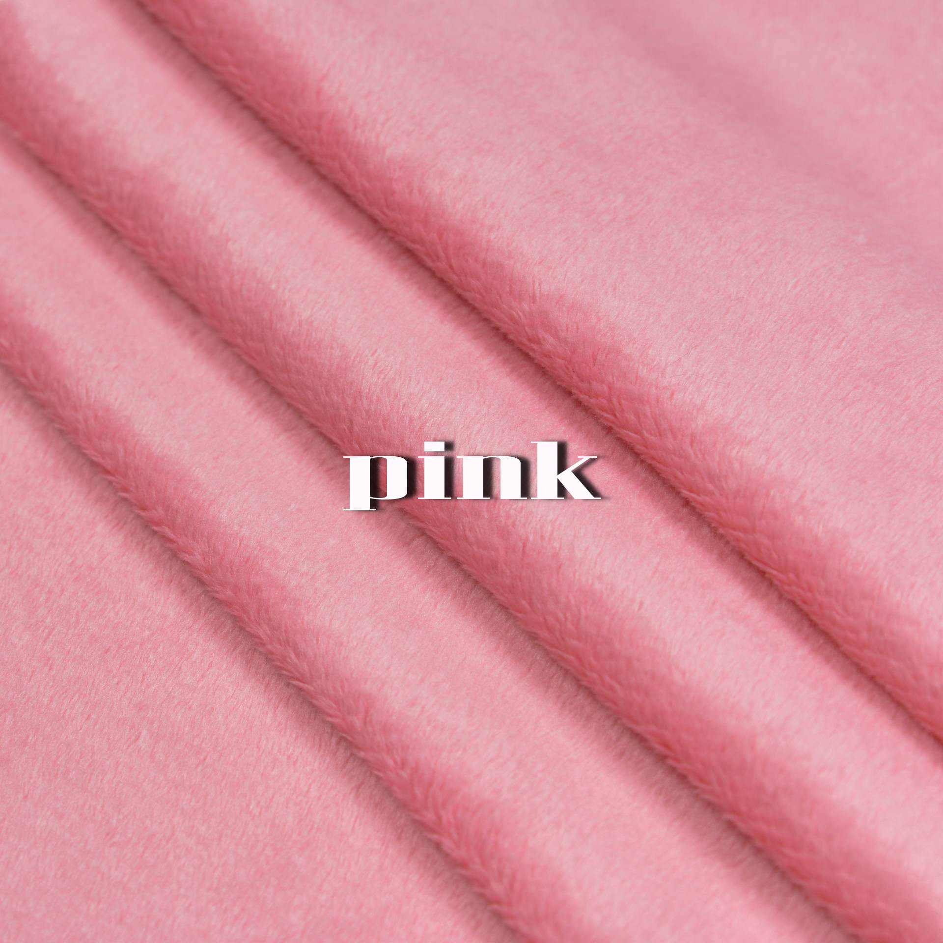 Pink Minky Plush Fabric 4 Shades of Pink Plush Fabric Flamingo Etsy UK