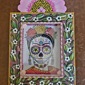 Large Mexican Tin Nicho (Shadowbox)