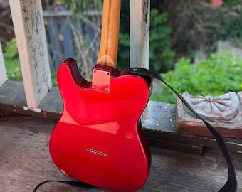 Gitarrengurt schwarz, Geschenk für Musiker, Gitarrengurt personalisiert, Gitarrengurt personalisiert, Musikerzubehör